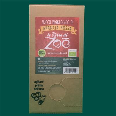 Jus Biologique Italienne Orange 100% 3L Le terre di zoè 1